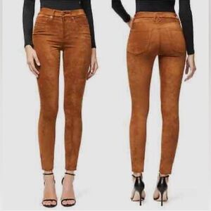 Good American Good Waist Suede-like Skinny
